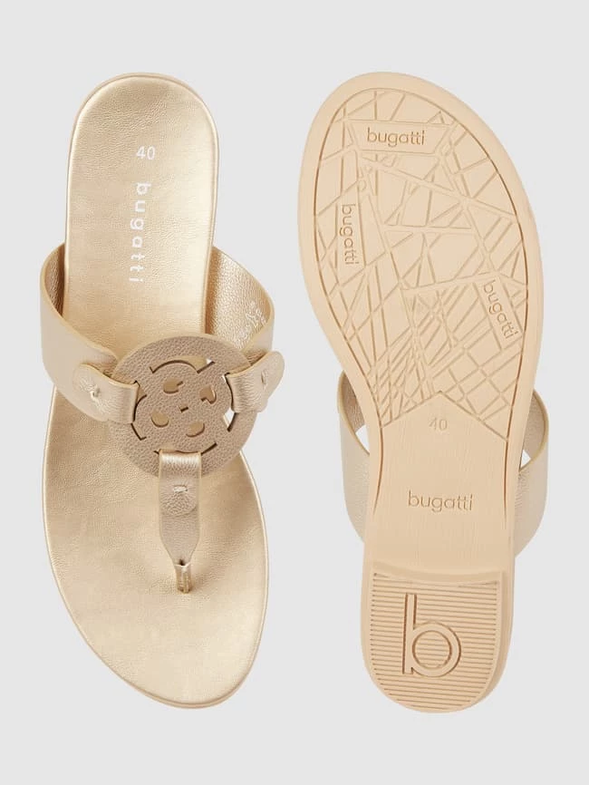 Budget ✨ Bagatt Zehentrenner In Metallic-Optik Modell 'Jasmin' - Gold ? – Bild 4