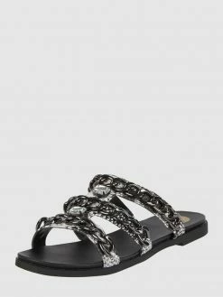 Blitzangebot ⌛ Buffalo Pantolette In Kroko-Optik Modell 'Janelle' - Weiß ?