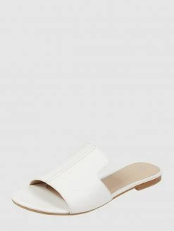 Bester Verkauf ? Gerry Weber ? Shoes Pantolette Aus Leder Modell 'Gadera' - Weiß ?