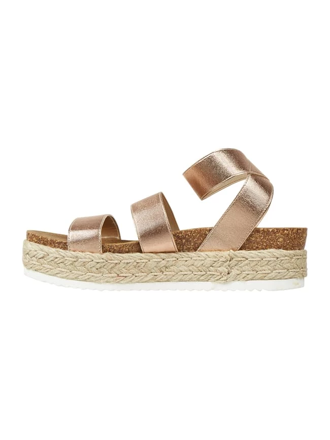Großhandel ? Steve Madden ? Sandalen Mit Fesselriemen Modell 'Kimmie' - ROSE GOLD ? – Bild 4