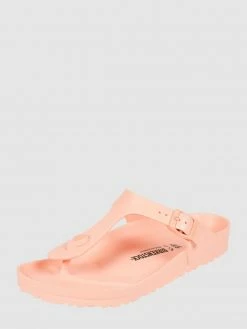 Coupon ? Birkenstock Zehentrenner Aus EVA Modell 'Gizeh' - Koralle ⌛