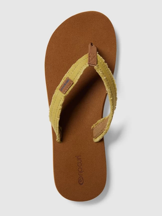 Am billigsten ? Rip Curl Zehentrenner Mit Label-Details - Khaki ? â Bild 5