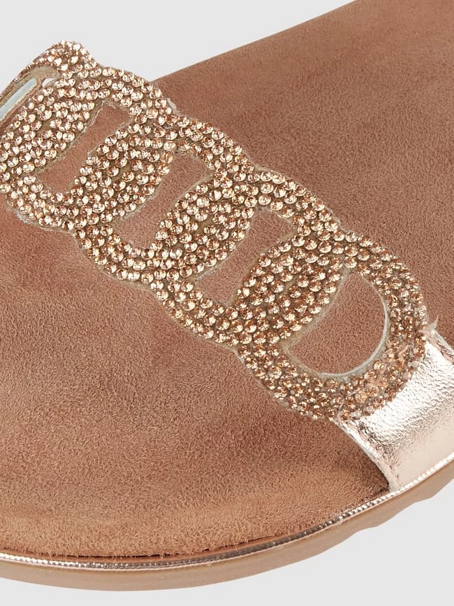 Brandneu ✨ Marco Tozzi ? Sandalen Mit Strasssteinen - ROSE GOLD ❤️ – Bild 2