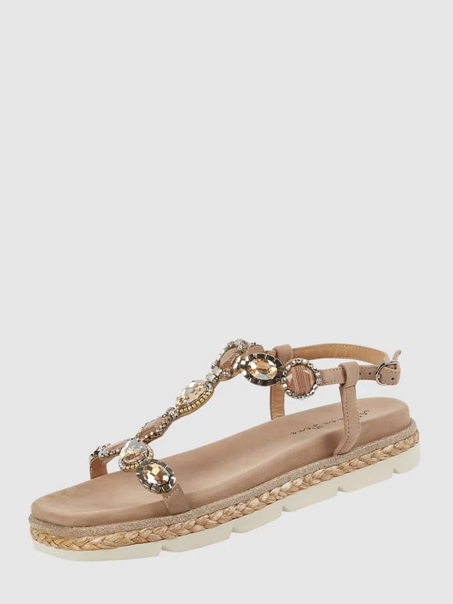 Beste Bewertungen von ⌛ ALMA EN PENA ? Sandalen Aus Veloursleder - Beige ?