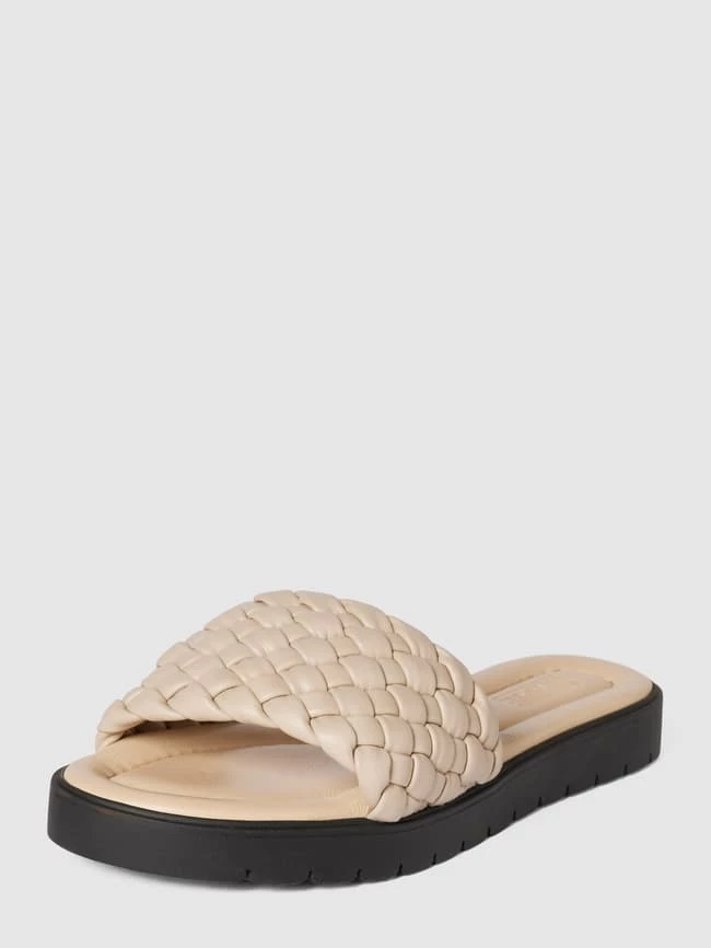 Besorgen ? Cinque Slides Mit Flecht-Optik - Beige â â Bild 2