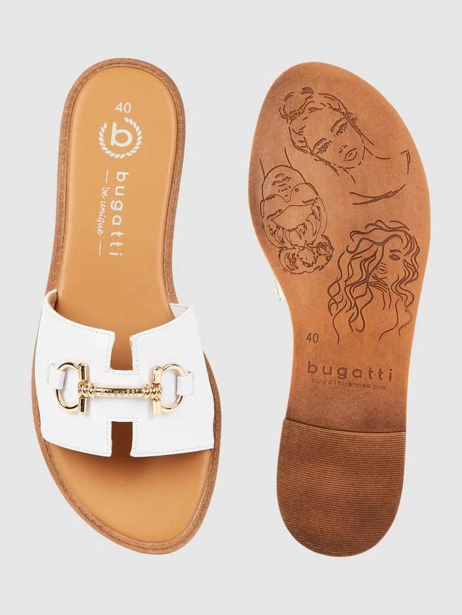 Neu ? Bagatt Pantolette Mit Zierriegel - Weiß ? – Bild 4