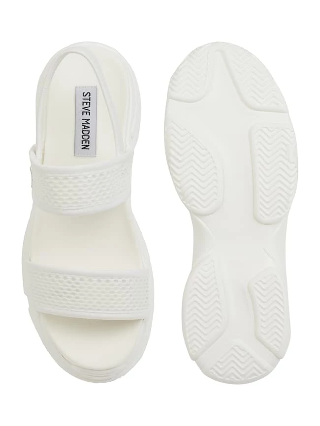 Schlussverkauf ? Steve Madden Wedges Aus Textil Modell 'Samurai' - Weiß ? – Bild 5