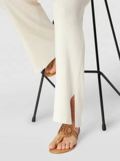 Aktion ? Lauren Ralph Lauren Zehentrenner Mit Label-Detail - Sand ?