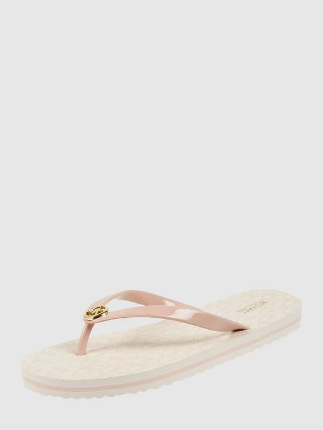 Brandneu ? MICHAEL Michael Kors Zehentrenner Mit Logo - Hellrosa ?