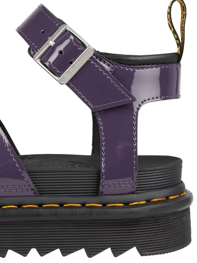 Bestpreis ? Dr. Martens ? Sandalen Mit Plateausohle Modell 'Blaire' - Lila ? – Bild 2