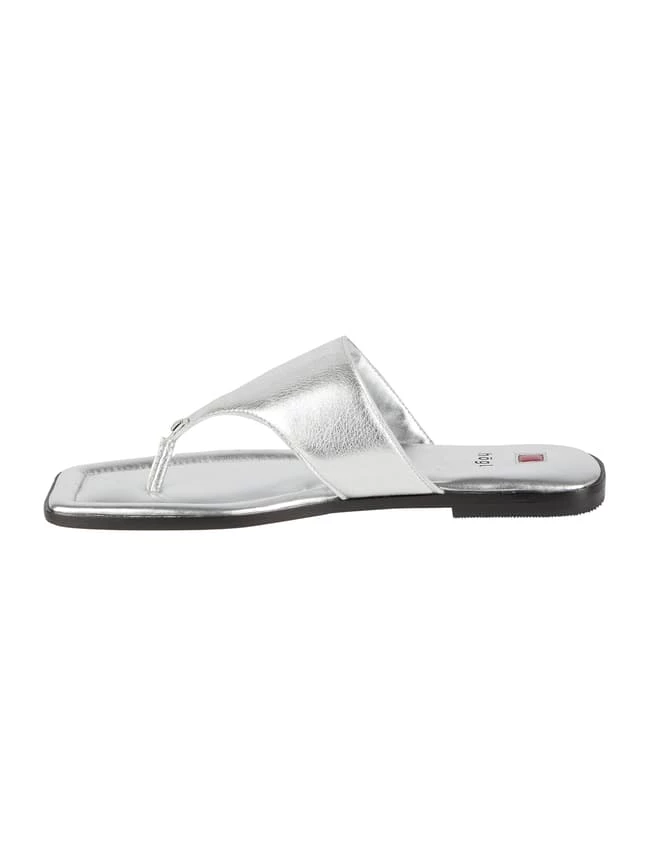 Bester Verkauf ? Högl Zehentrenner Aus Leder - Silber ? – Bild 3