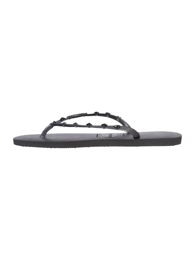 Blitzangebot ? Havaianas Zehentrenner Mit Ziersteinbesatz - Schwarz ? â Bild 3
