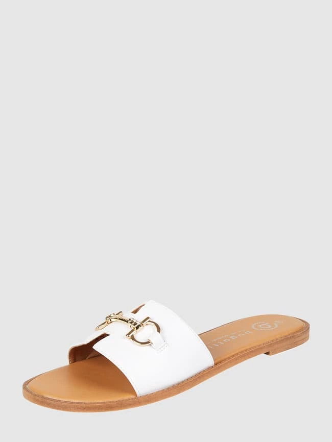 Neu ? Bagatt Pantolette Mit Zierriegel - Weiß ?