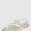 Coupon ? Tamaris ? Sandalen Aus Leder - Silber ?