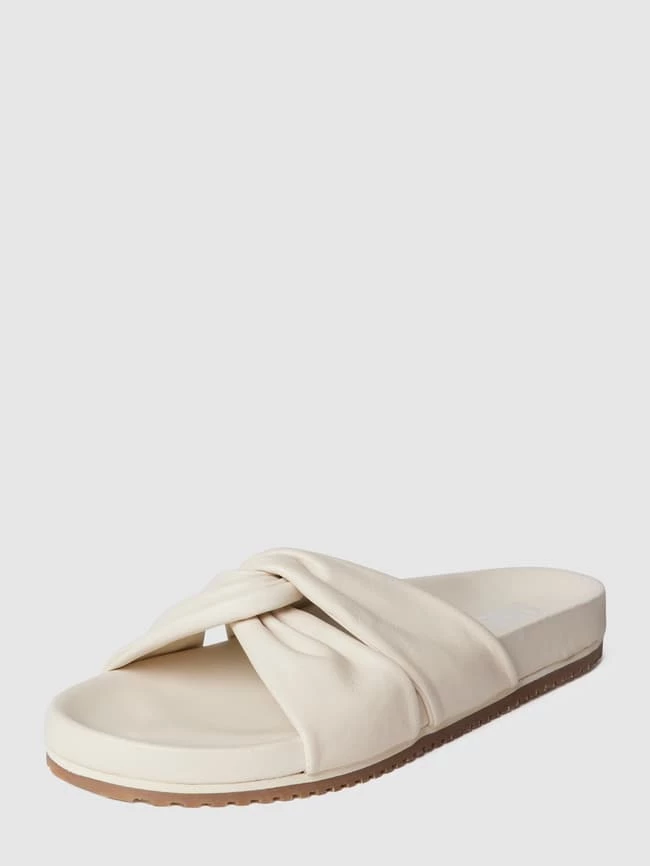 Bestpreis ? Cinque Pantoletten Aus Leder - Beige ? – Bild 2