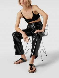 Aktion ⌛ Tom Tailor Zehentrenner In Lack-Optik - Schwarz ?