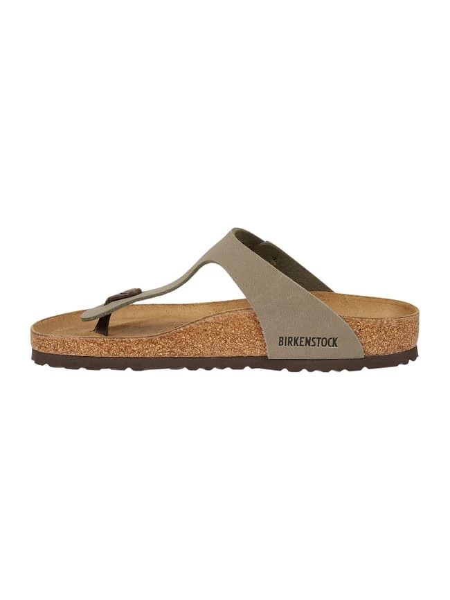 Angebote ✔️ Birkenstock Zehentrenner Aus Birko-Flor® Modell 'Gizeh' - Schlamm ⌛ – Bild 3
