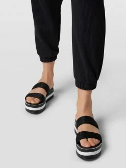 Aktion ? Calvin Klein ? Jeans Slides Mit Plateausohle - Schwarz ?