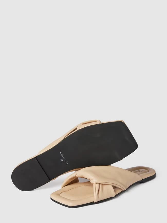 Budget ? Cinque Pantolette Aus Leder - Beige ? â Bild 4